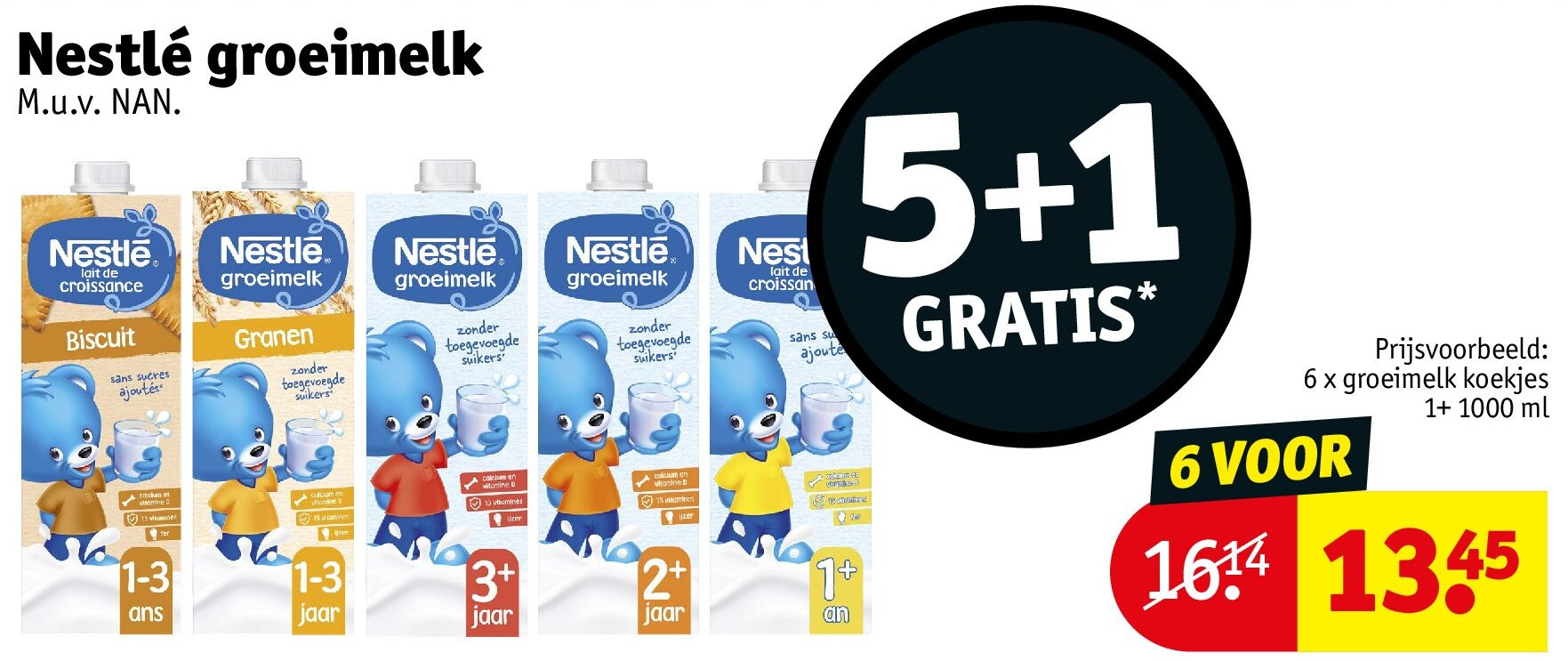 Nestlé groeimelk 6 VOOR