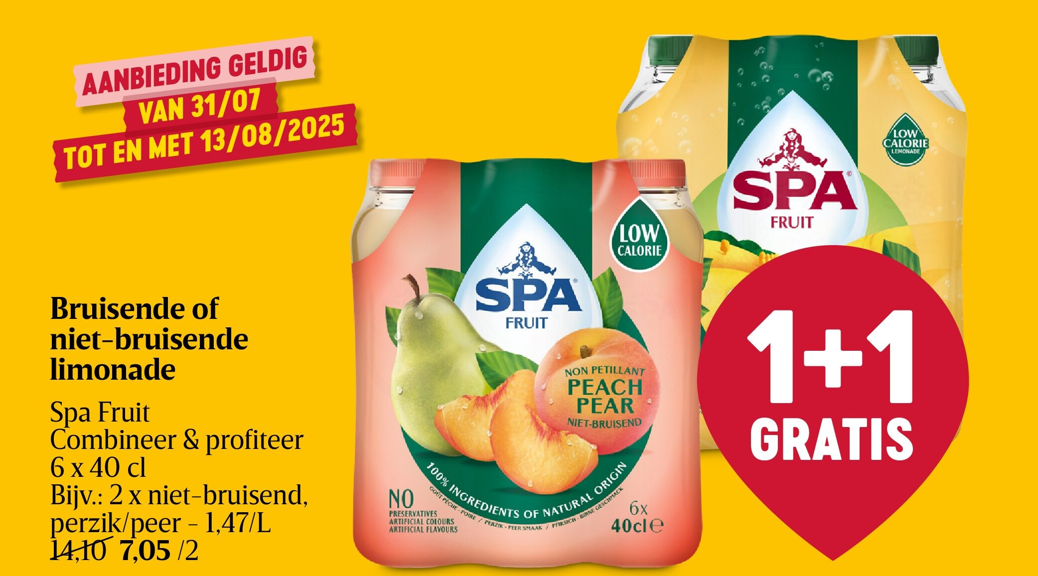 Bruisende of niet-bruisende limonade