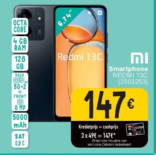 Smartphone REDMI 13C