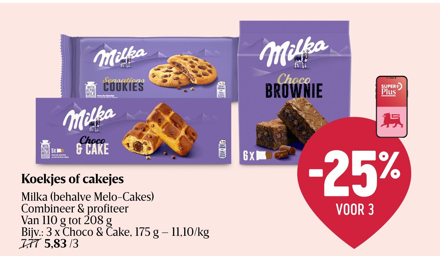 Koekjes of cakejes