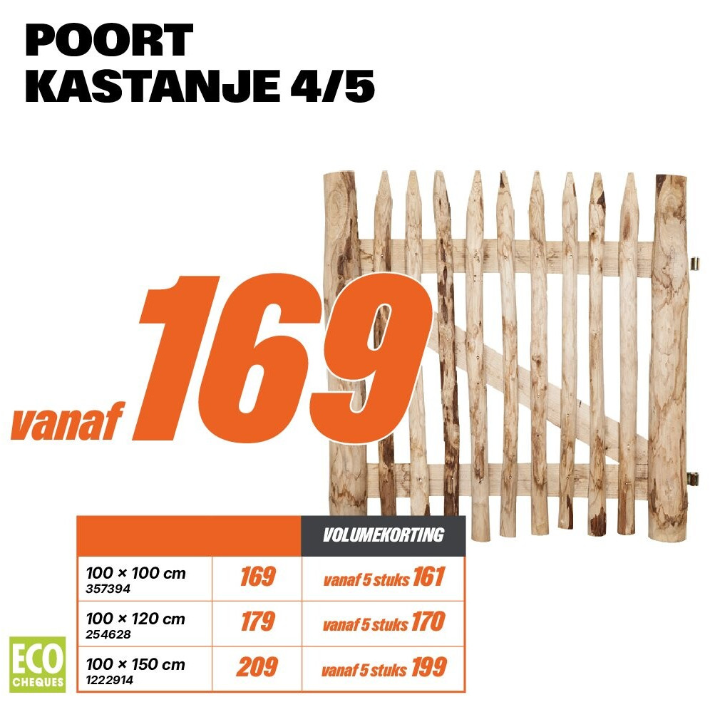POORT KASTANJE 4/5