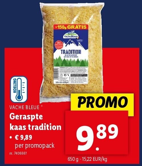 Geraspte kaas tradition