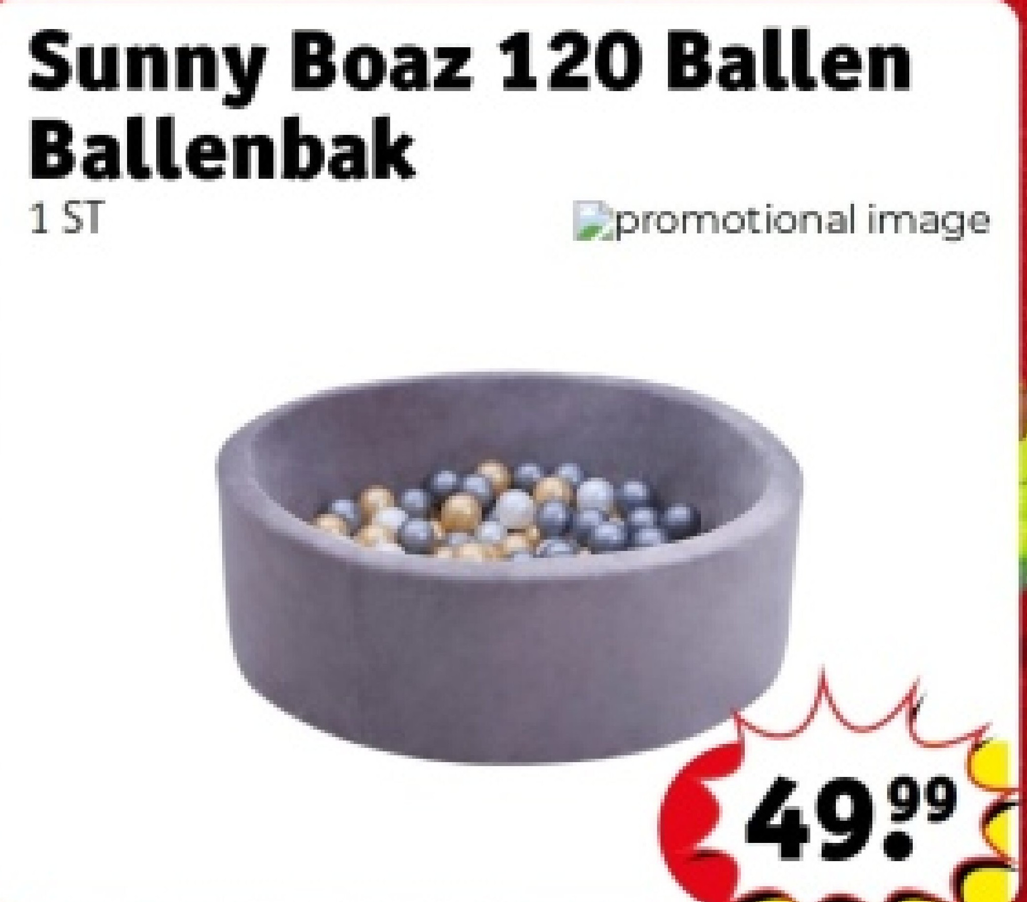 Sunny Boaz 120 Ballen Ballenbak