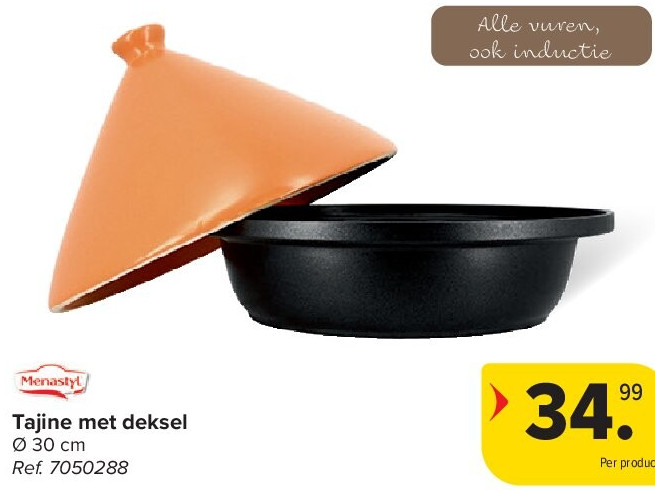 Tajine met deksel