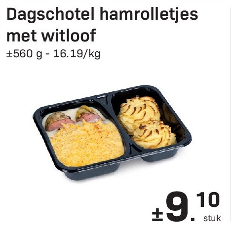 Dagschotel hamrolletjes met witloof