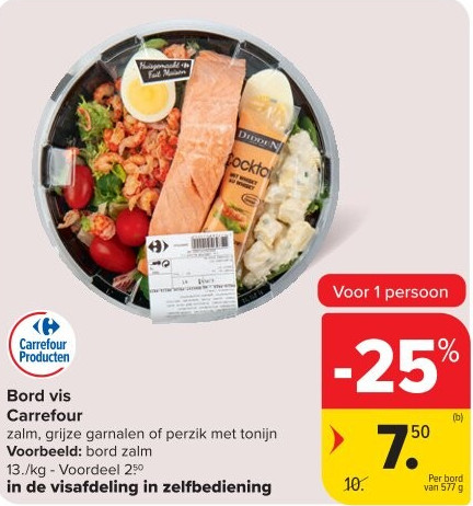 Bord vis Carrefour