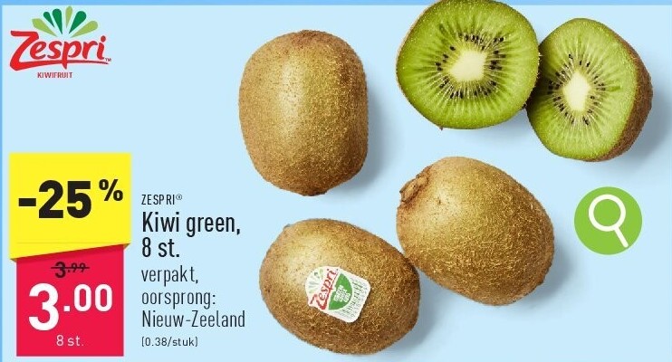 Kiwi green, 8 st.