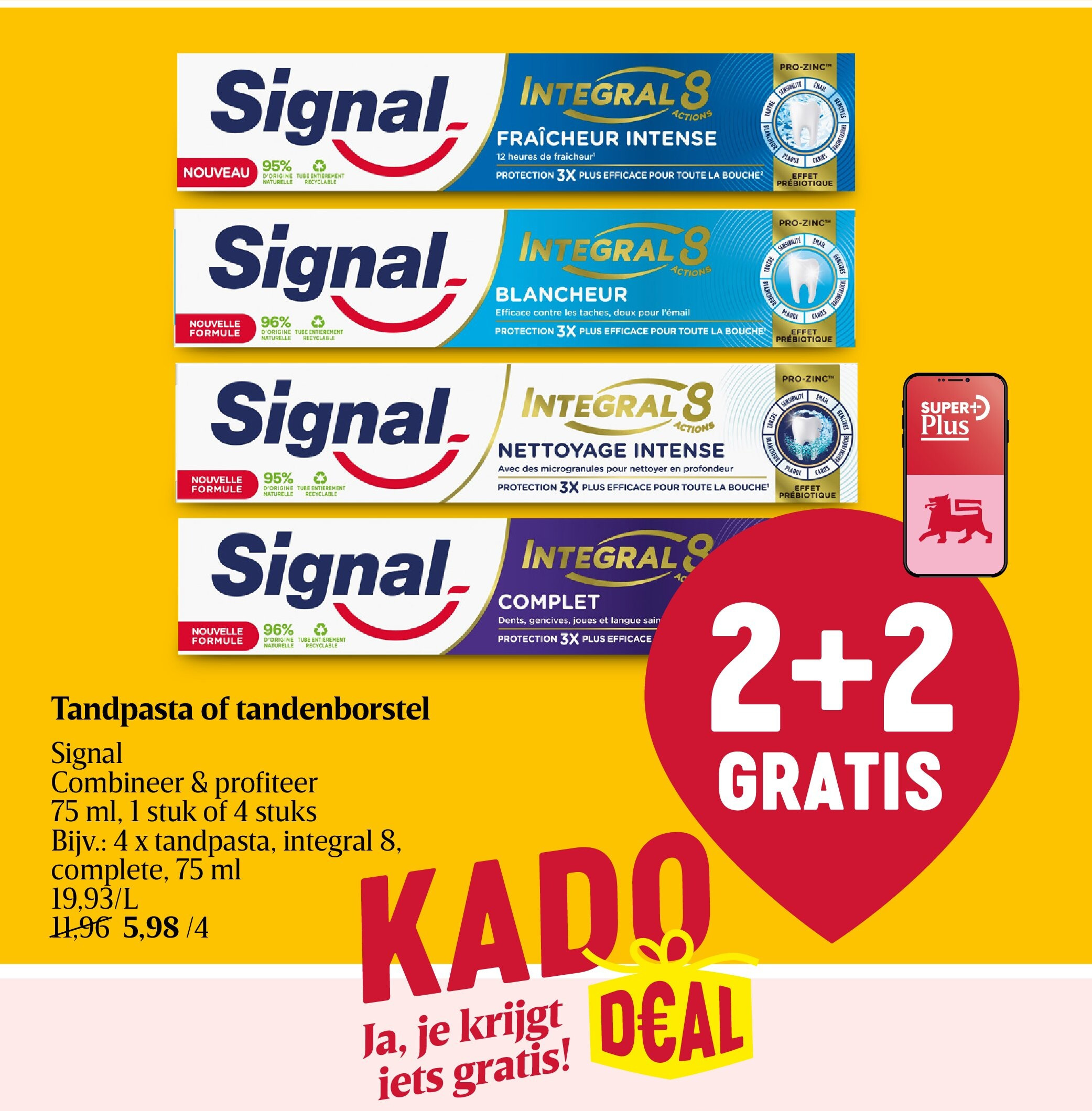 Tandpasta of tandenborstel