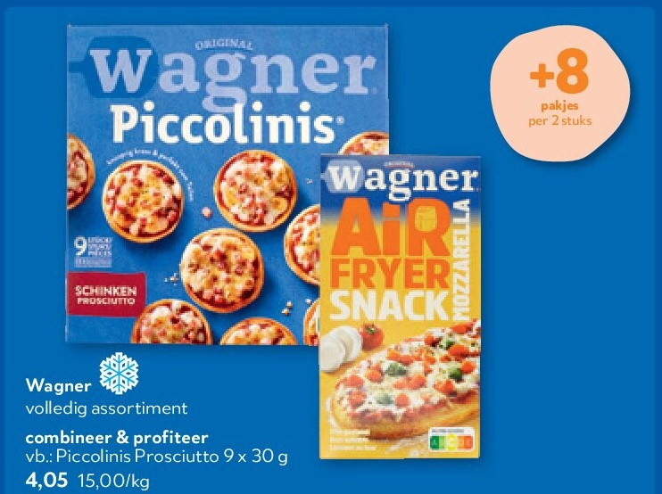 Wagner Piccolinis Prosciutto 9 x 30 g
