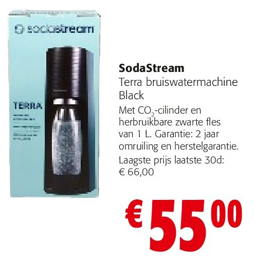 SodaStream Terra bruiswatermachine Black