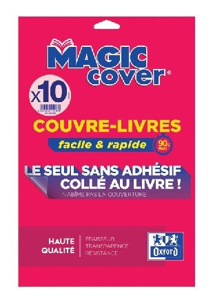 Lot de 10 Magic Cover cristal lisse Oxford