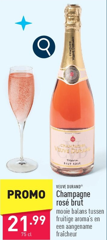 Champagne rosé brut