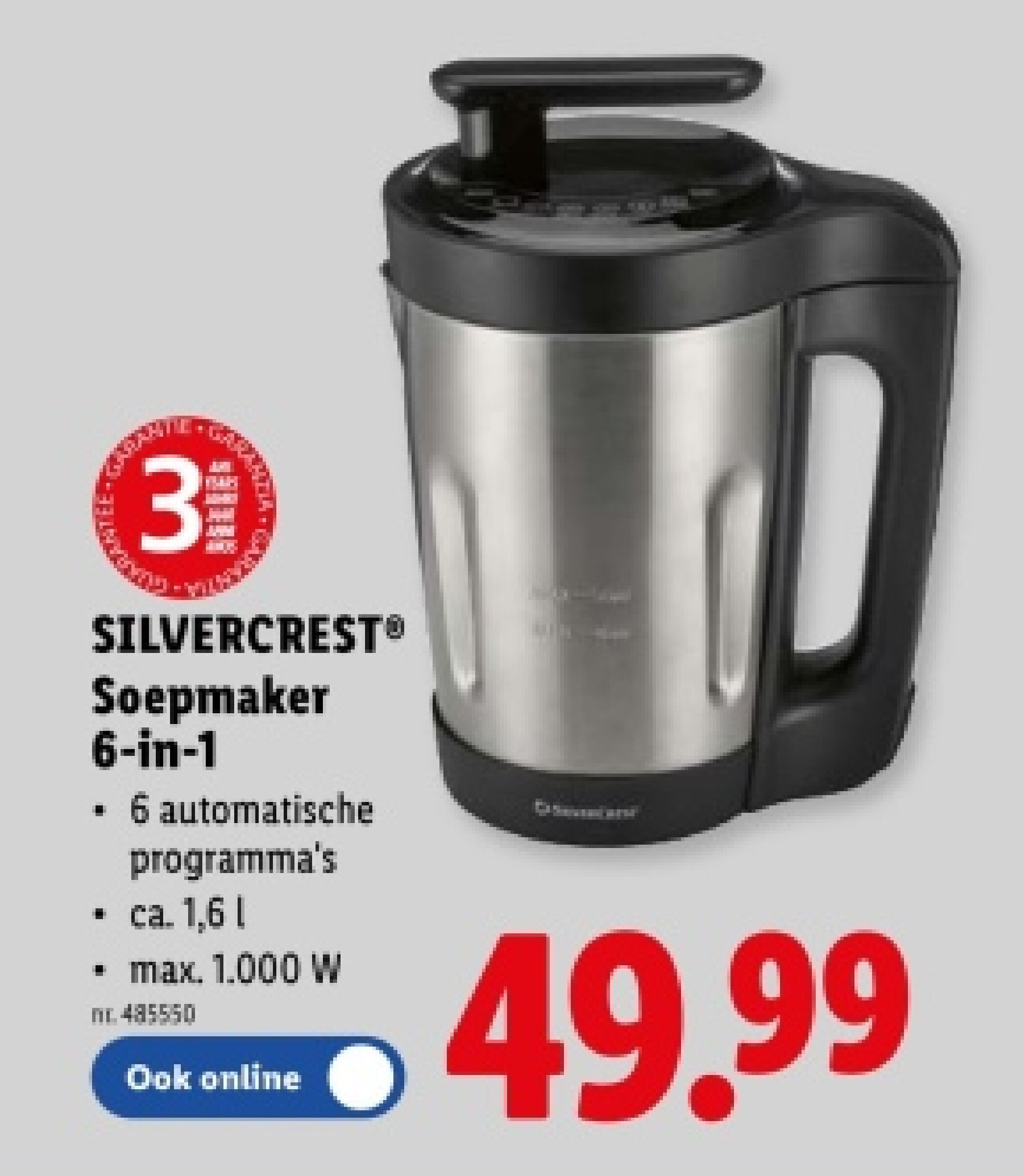 Soepmaker 6-in-1