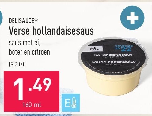 Verse hollandaisesaus