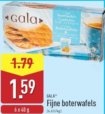 Fijne boterwafels