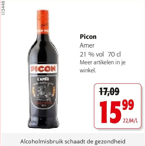 Picon Amer 21 % vol 70 cl