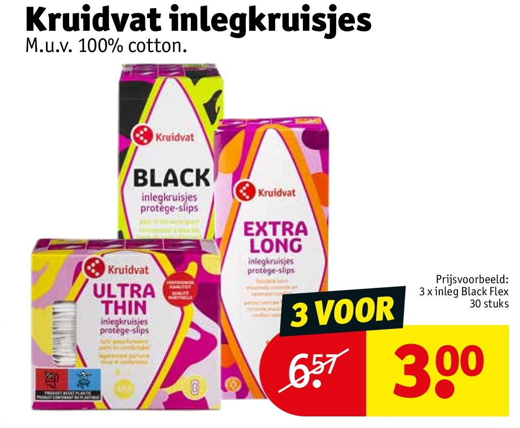 Kruidvat inlegkruisjes