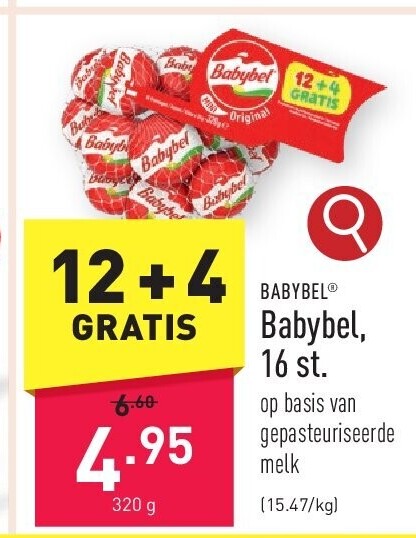 Babybel, 16 st.