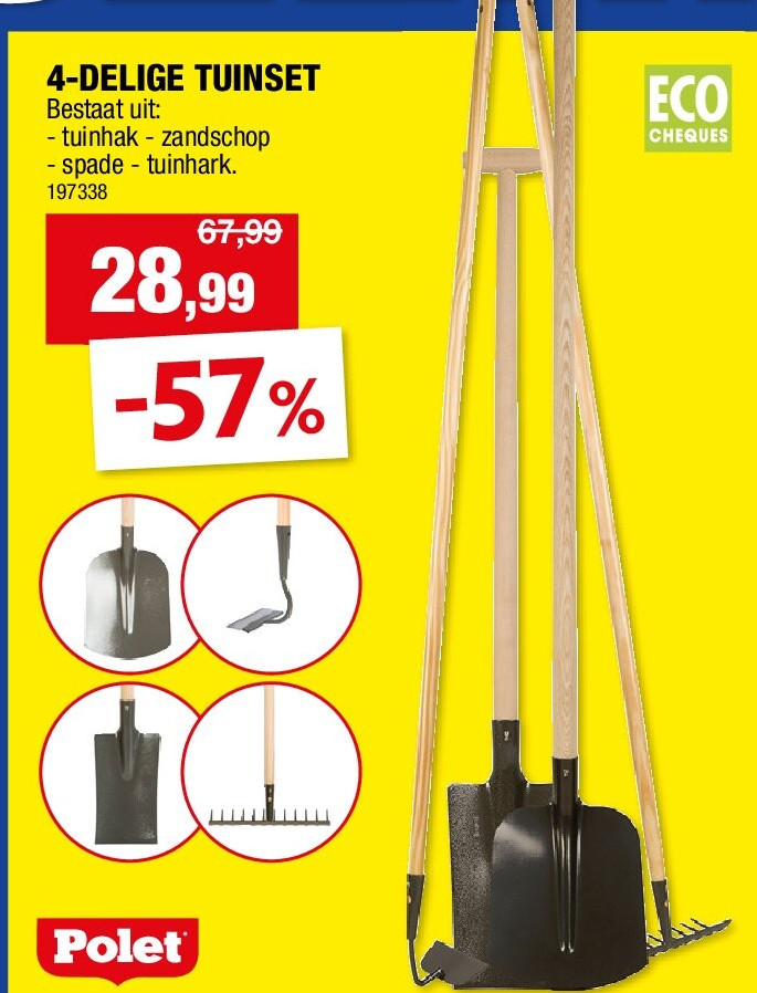 4-DELIGE TUINSET