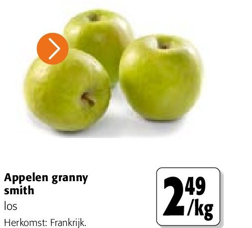 Appelen granny smith