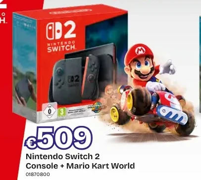 Nintendo Switch 2 Console + Mario Kart World