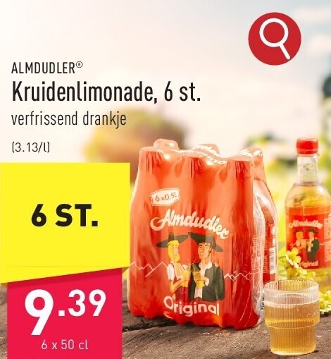Kruidenlimonade, 6 st.