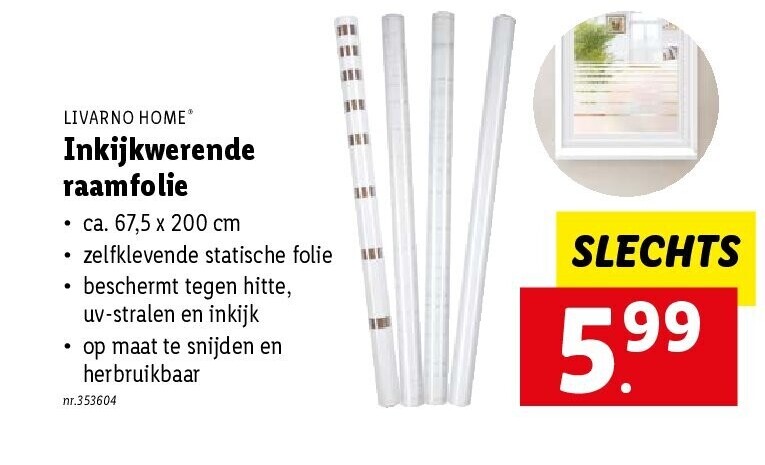 Inkijkwerende raamfolie