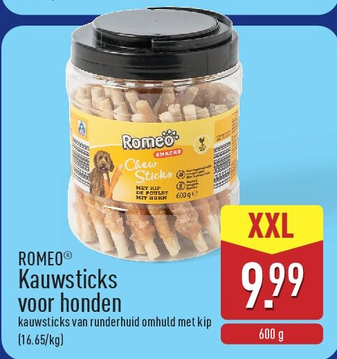 Kauwsticks voor honden