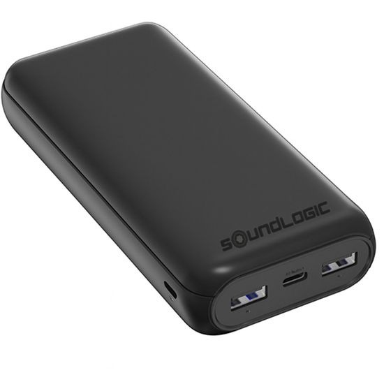 Soundlogic Powerbank 20.000 mAh - Met USB-A & USB-C