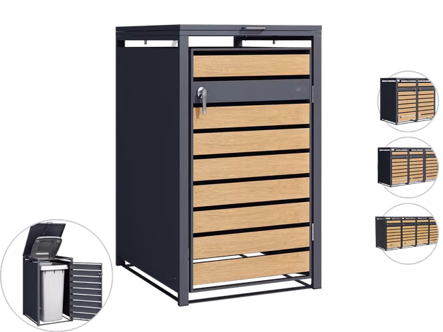 AXI Outdoor Living Lucas Metalen Containerombouw | 240 L