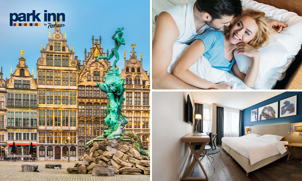 Overnachting voor 2 + ontbijt + evt. nieuwjaarsarrangement in Antwerpen