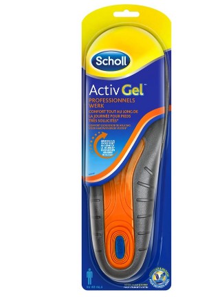 Scholl Inlegzolen Gel Activ Work Man - 1 Paar