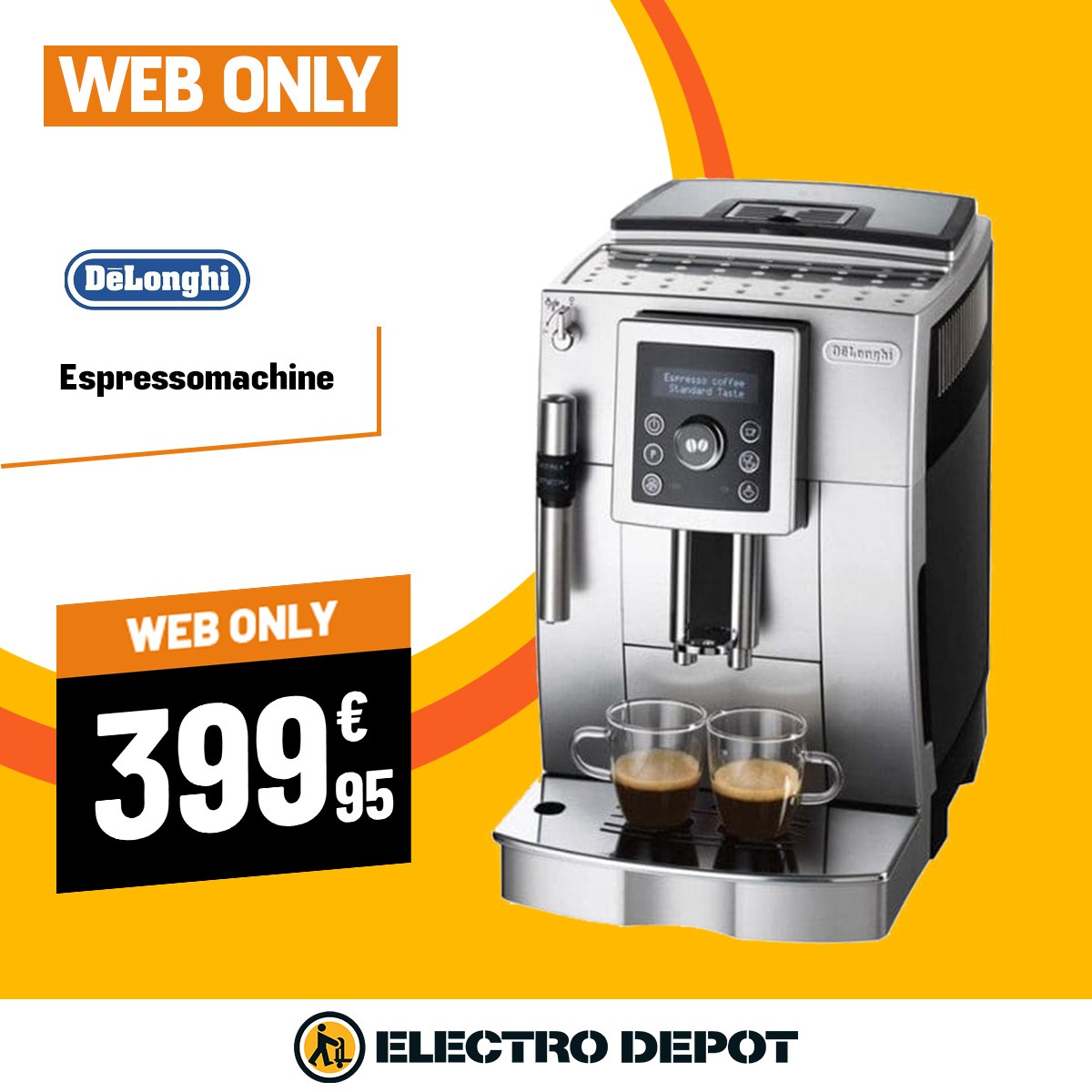 Espressomachine DELONGHI ECAM 23.420SB (web only)