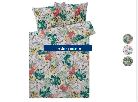 MERADISO® Renforcé dekbedovertrek, 240 x 220 cm