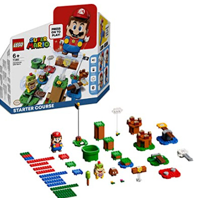 LEGO 71360 Super Mario Avonturen Startset Interactief Speelgoed met Mario Figuur voor Kinderen van 6 Jaar en Ouder