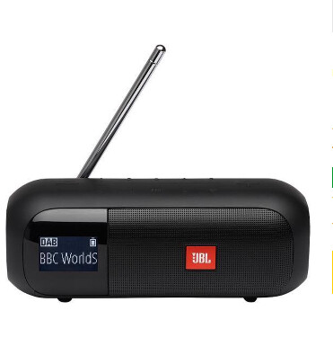 JBL Tuner 2 - Draagbare DAB+ radio met Bluetooth - Zwart