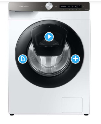 Wasmachine WW90T554AAT AddWash