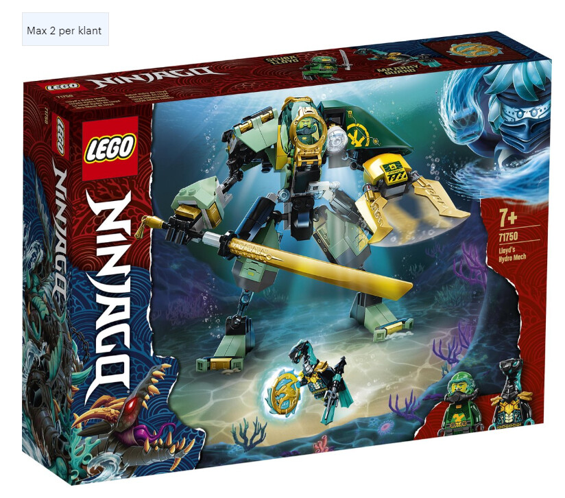 LEGO NINJAGO Lloyd's Hydro Mech - 71750