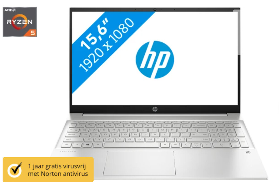 HP Pavilion 15-eh0073nb Azerty