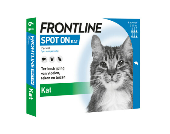 Frontline Spot On Kat 6 pipetten