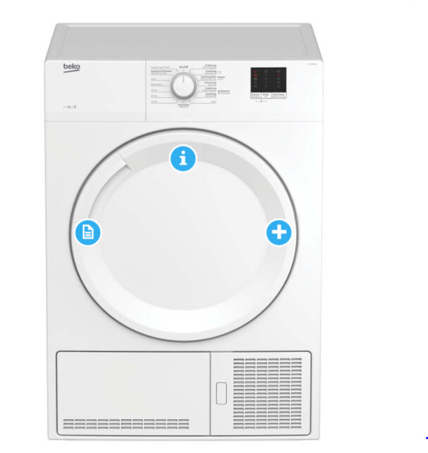 BEKO Droogkast DC 7230 BX