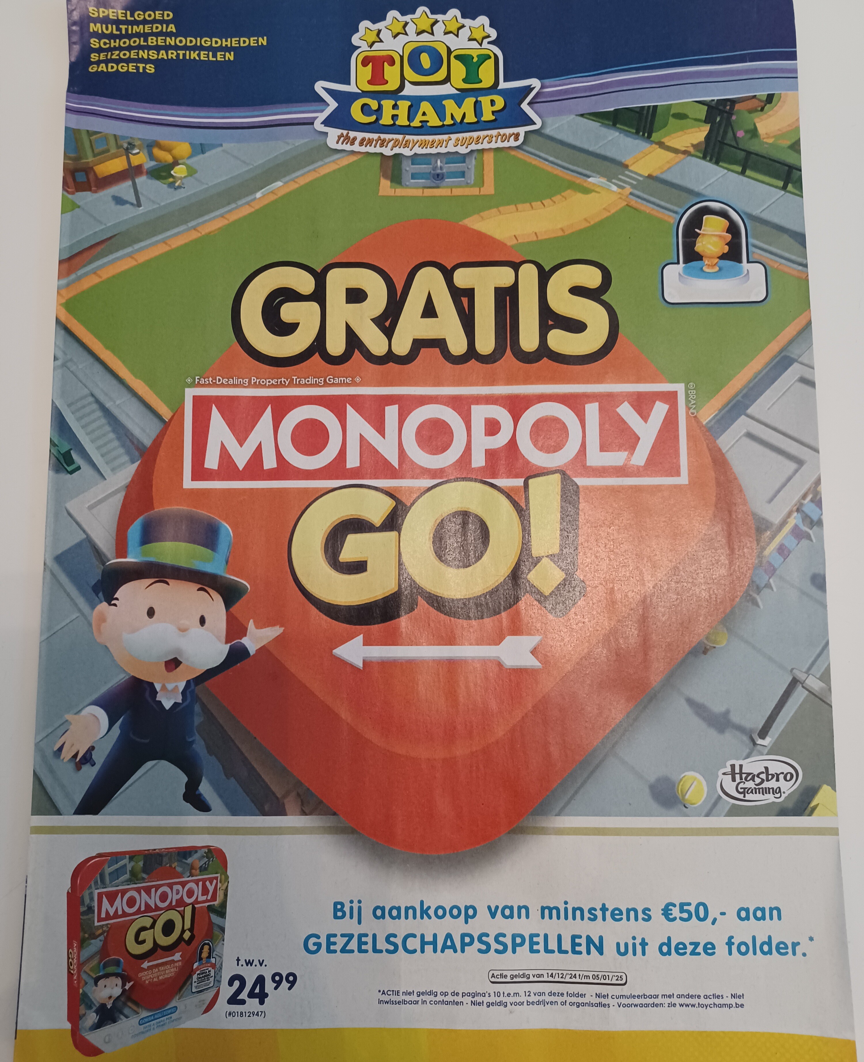 GRATIS Monopoly GO! gezelschapsspel 👍🏼
