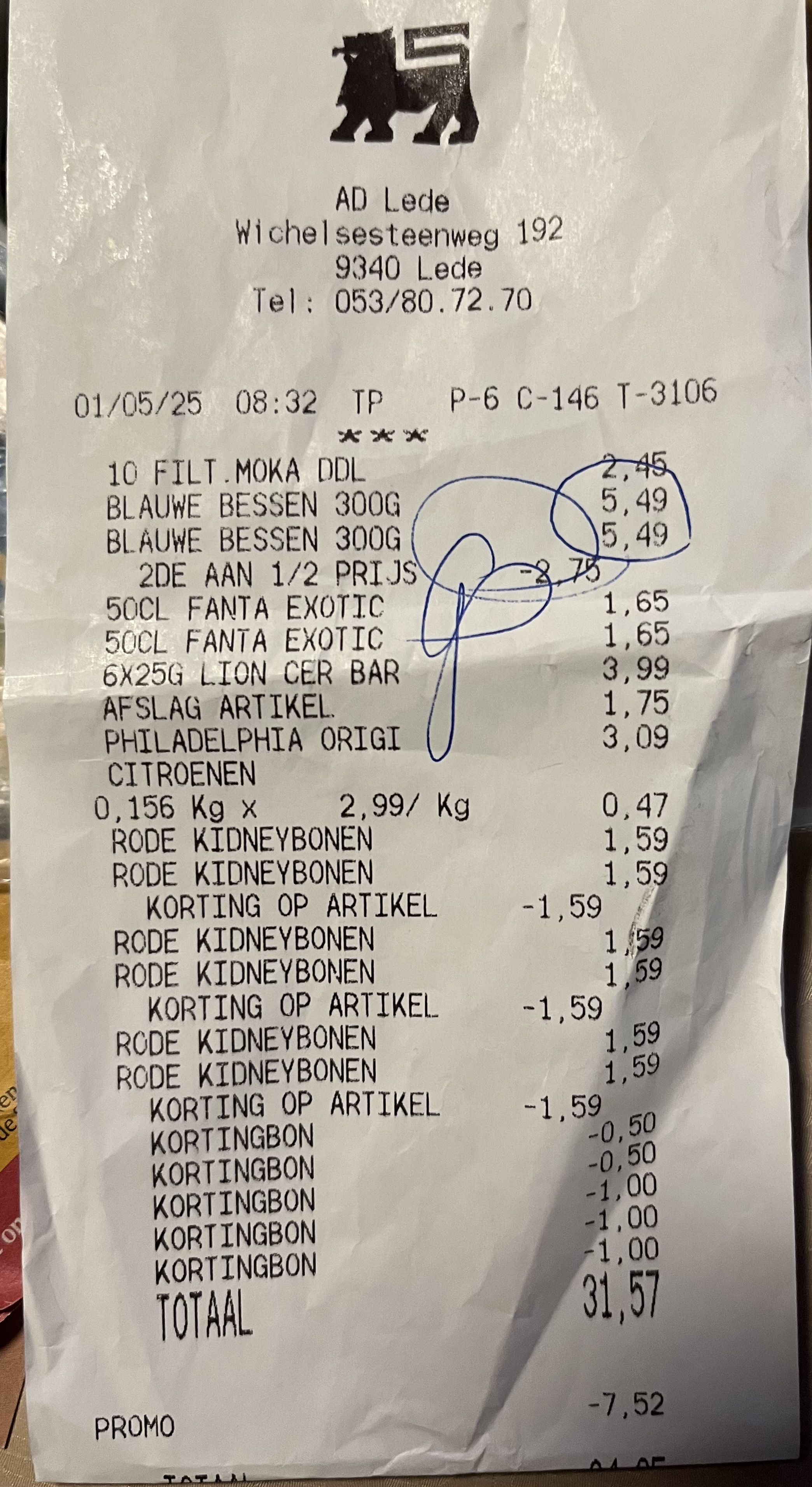 Bonduelle rode kidneybonen 1+1 gratis + coupon -1€