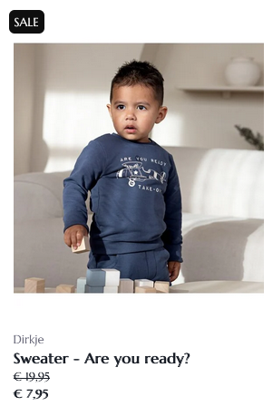 Tot 50% korting op baby en kinderkleding