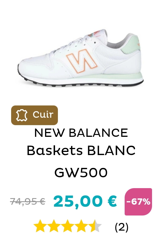 Tot 67% korting op sneakers waaronder new balance