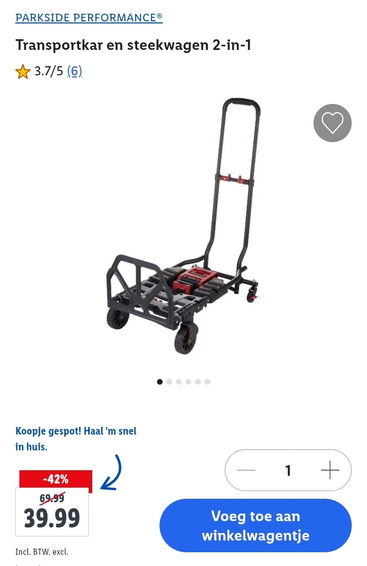 Image of steekwagen