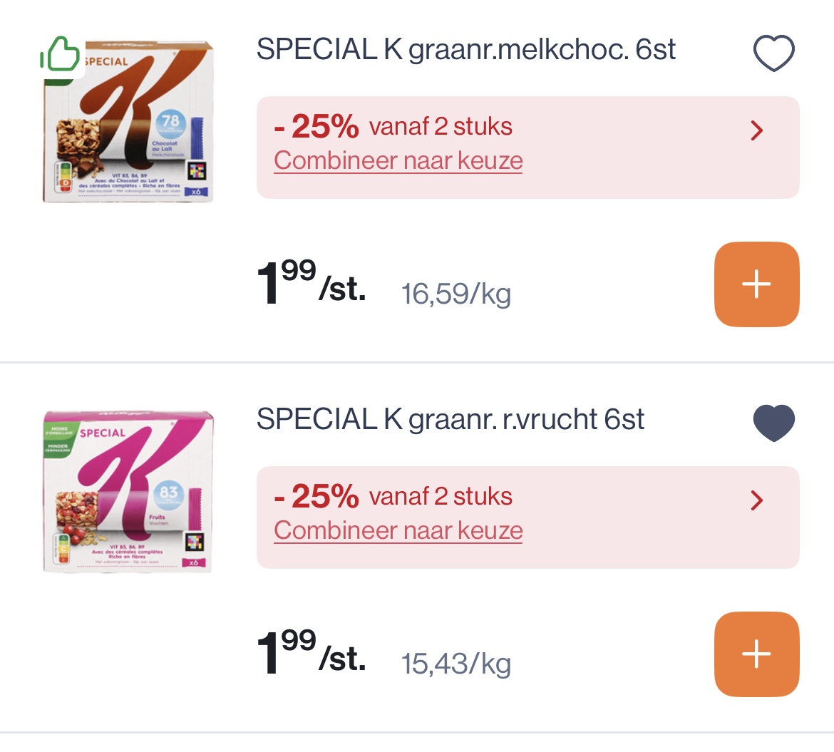 Kellogs Graanrepen nog tem 11/5 mooie promo