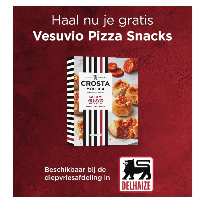 GRATIS Vesuvio Pizza Snacks 🍕