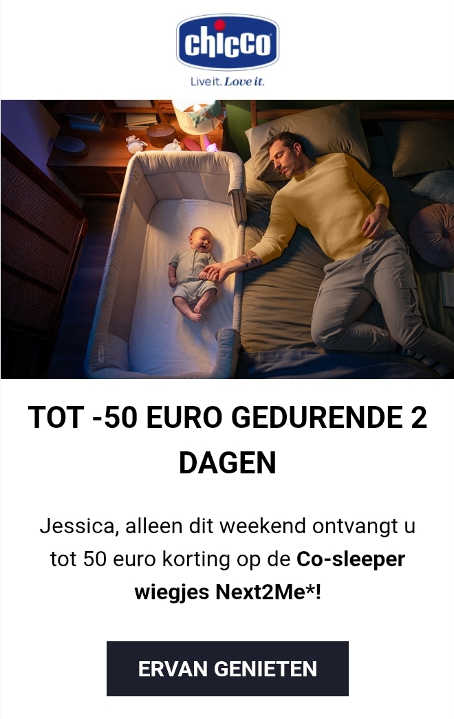 Chicco co-sleeper Next2Me tot -€50