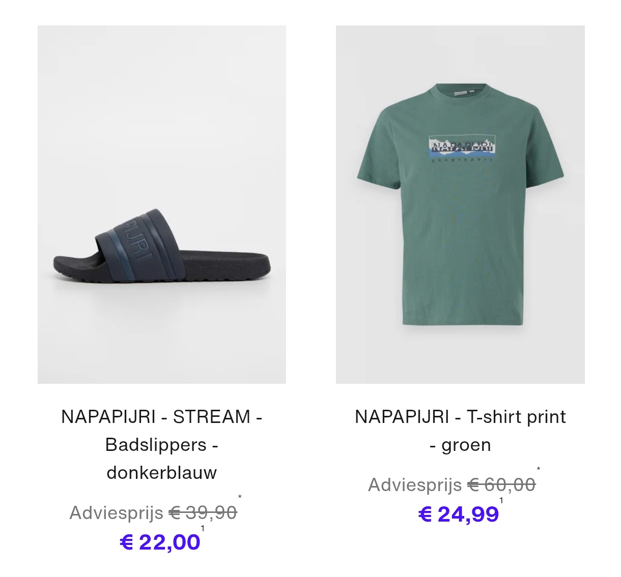 Tot 80% korting op Napapijri